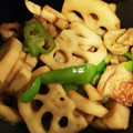 わわわわーい's cooksnap of when they made 我が家の ちくわと蓮根の炒め煮(^.^).