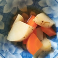☆めぐめぐ♪☆'s cooksnap of when they made 簡単！かぶと長いもとにんじんの炊き合わせ.