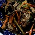 Kaffy10's cooksnap of when they made ナスとピーマン豚肉ﾃﾝﾒﾝｼﾞｬﾝ炒め.