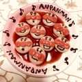 とよまささん♪'s cooksnap of when they made ハロウィンのデコ白玉☆白玉団子☆キャラ弁.