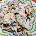 カヨッチジャスアント's cooksnap of when they made ゴーヤの味噌マヨネーズ和え.