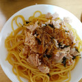 もめめん's cooksnap of when they made ツナと大根おろしの和風パスタ.