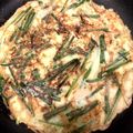 えだま21's cooksnap of when they made あと一品！簡単カニカマ入りチヂミ.