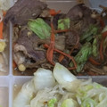 カニーヘン's cooksnap of when they made 簡単☆焼肉のタレで豚小間とキノコの炒め物.