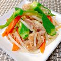 ☆３匹の子ぶた☆'s cooksnap of when they made オクラも入った和風肉野菜炒め.