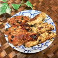 ３匹の大ぶたママ's cooksnap of when they made ささみのふりかけ焼き.