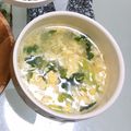 ぽぽ0616's cooksnap of when they made 小松菜スープ.
