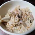 sutachi's cooksnap of when they made 免疫力up✿きのこの炊き込みご飯.
