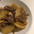 たれ目星人's cooksnap of when they made スペイン風キノコと豚肉のソテー.