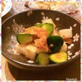 nakamucchi's cooksnap of when they made 塩揉み大根と胡瓜☆キムチで浅漬け！.