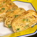 レッツ5's cooksnap of when they made お弁当に♪たらこと青ねぎの卵焼き.