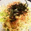 雨です's cooksnap of when they made ❀✿白菜だけサラダ✿❀.