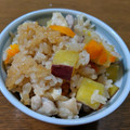 や～たん食堂's cooksnap of when they made さつまいもの炊き込み御飯.