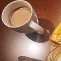 eiyoushi's cooksnap of when they made ホットミルクのココアコーヒー.