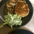 Pikakelani's cooksnap of when they made 我が家のハンバーグ。びっくりドンキー風★.