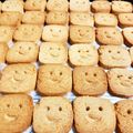 ema6363's cooksnap of when they made ＊米粉 & きな粉 のサクほろクッキー＊.