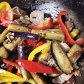 クックGD0TYG☆'s cooksnap of when they made ご飯がすすむ★茄子とパプリカの塩麹炒め.