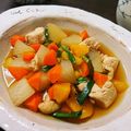遅咲きの桜's cooksnap of when they made サツマイモと鶏肉の煮物.