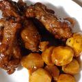 クックH86AFM☆'s cooksnap of when they made 絶品!栗とチキンのワイン煮込み.