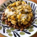 YUKIKI☆'s cooksnap of when they made 納豆＆バジル風味スクランブルエッグの前菜.