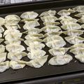 ゆけり３兄弟's cooksnap of when they made 居酒屋風☆エビニラ餃子.