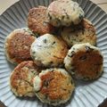 かなくんマミー's cooksnap of when they made 竹輪と豆腐のハンバーグ＊胡麻マヨソース.