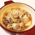 sara0802's cooksnap of when they made 大根と玉ねぎ、豚カタロースの中華風煮込み.