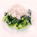 しのくまら's cooksnap of when they made 小松菜としらすのポン酢和え.