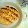 coppie's cooksnap of when they made フライパンde１人分のケークサレ.