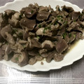 ひーちゃん食堂's cooksnap of when they made 貧血＆熱中症予防!!砂肝の塩ダレ炒め.
