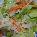 土日料理する人's cooksnap of when they made ざく切りキャベツでコールスロー.