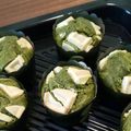 rommy316's cooksnap of when they made HMで抹茶&ホワイトチョコのマフィン.