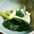 ていこのむすめ's cooksnap of when they made 【簡単副菜】小松菜としめじのお浸し.