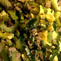 ジョンタ☆'s cooksnap of when they made ゴーヤと挽肉の玉子炒め.