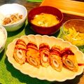 ◍●てまり◍●'s cooksnap of when they made 簡単！ちくわマキマキカツ.