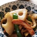 りそまさ☆'s cooksnap of when they made デリ風レンコンの洋風きんぴら.