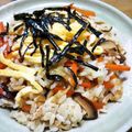 ⭐とっくん⭐'s cooksnap of when they made 油揚げと人参と椎茸の混ぜご飯.