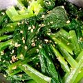pompomjam's cooksnap of when they made 小松菜としめじのナムル.