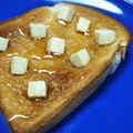 ジョンリークッカー's cooksnap of when they made トーストに角切りバターを陥没させて♪.