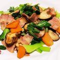 Jyohana's cooksnap of when they made 簡単!!チンゲン菜のベーコン炒め♬.