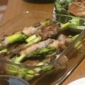 海璃雫's cooksnap of when they made 豚肉のアスパラ肉巻き～.