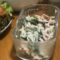 海璃雫's cooksnap of when they made ゴーヤの和え物.