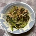 ひーちゃん食堂's cooksnap of when they made ところ天つるつるサラダ.