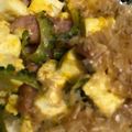 丸いフライパン's cooksnap of when they made 夏の定番❤ゴーヤチャンプル.