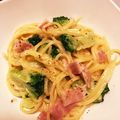 あまれしぴ's cooksnap of when they made ブロッコリーとベーコンのクリームパスタ.