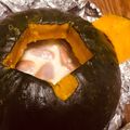 Ichig0＊'s cooksnap of when they made BBQで、カボチャの丸ごとホイル焼き.