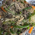 大阪のちゃーちゃん's cooksnap of when they made ☆牛肉とピーマンと春雨の中華風炒め☆.