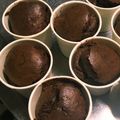 liverwort's cooksnap of when they made ☆紙コップで簡単チョコシフォン☆.