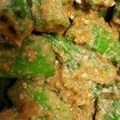 クックV6SBPJ☆'s cooksnap of when they made 簡単☆オクラの味噌ゴマ和え.