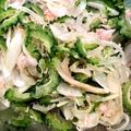 MicaN118's cooksnap of when they made ゴーヤ好きだからそのままシャキッとサラダ.